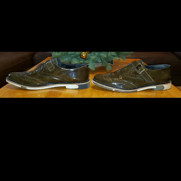 Miista Patent Leather Oxford Loafers - Picture 4 of 8